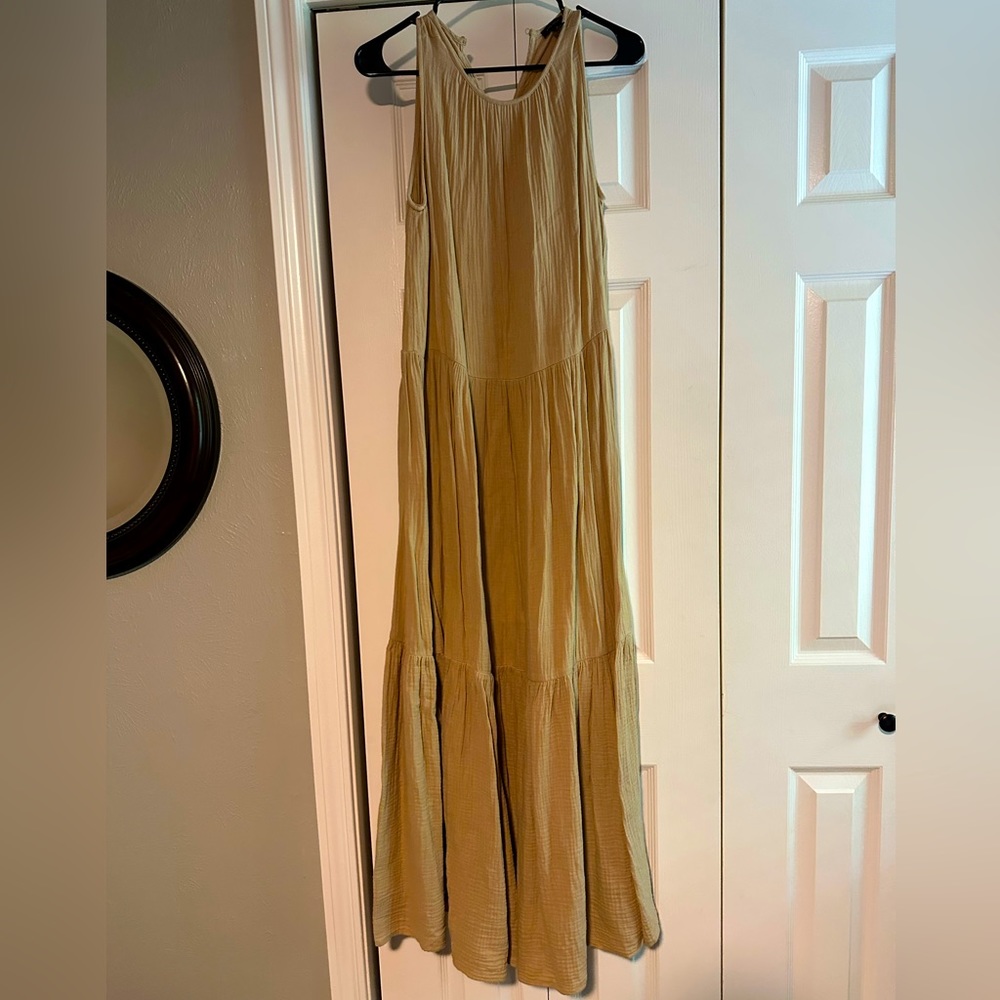 Ann Taylor tiered maxi